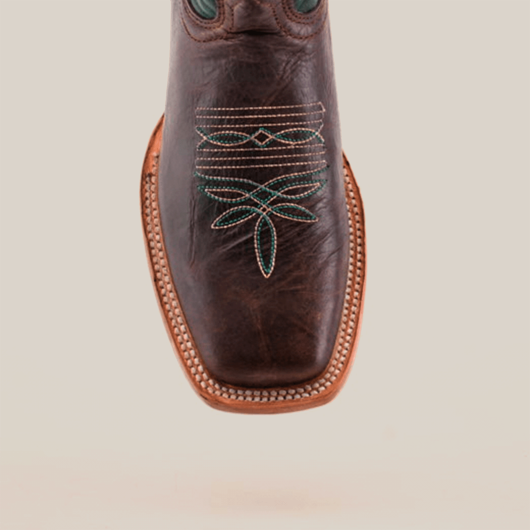 Grecas - Tobacco Crystals Short Shaft Boots - Narrow Square Toe (E387) - Gomez Western Wear