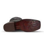 Grisly Cowboy Boots - Black - Narrow Square Toe (E484) - Gomez Western Wear