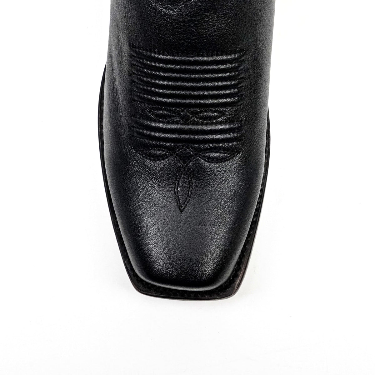 Grisly Cowboy Boots - Black - Narrow Square Toe (E484) - Gomez Western Wear