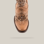 Kiara Crystals Fawn - Snip Toe - Gomez Western Wear