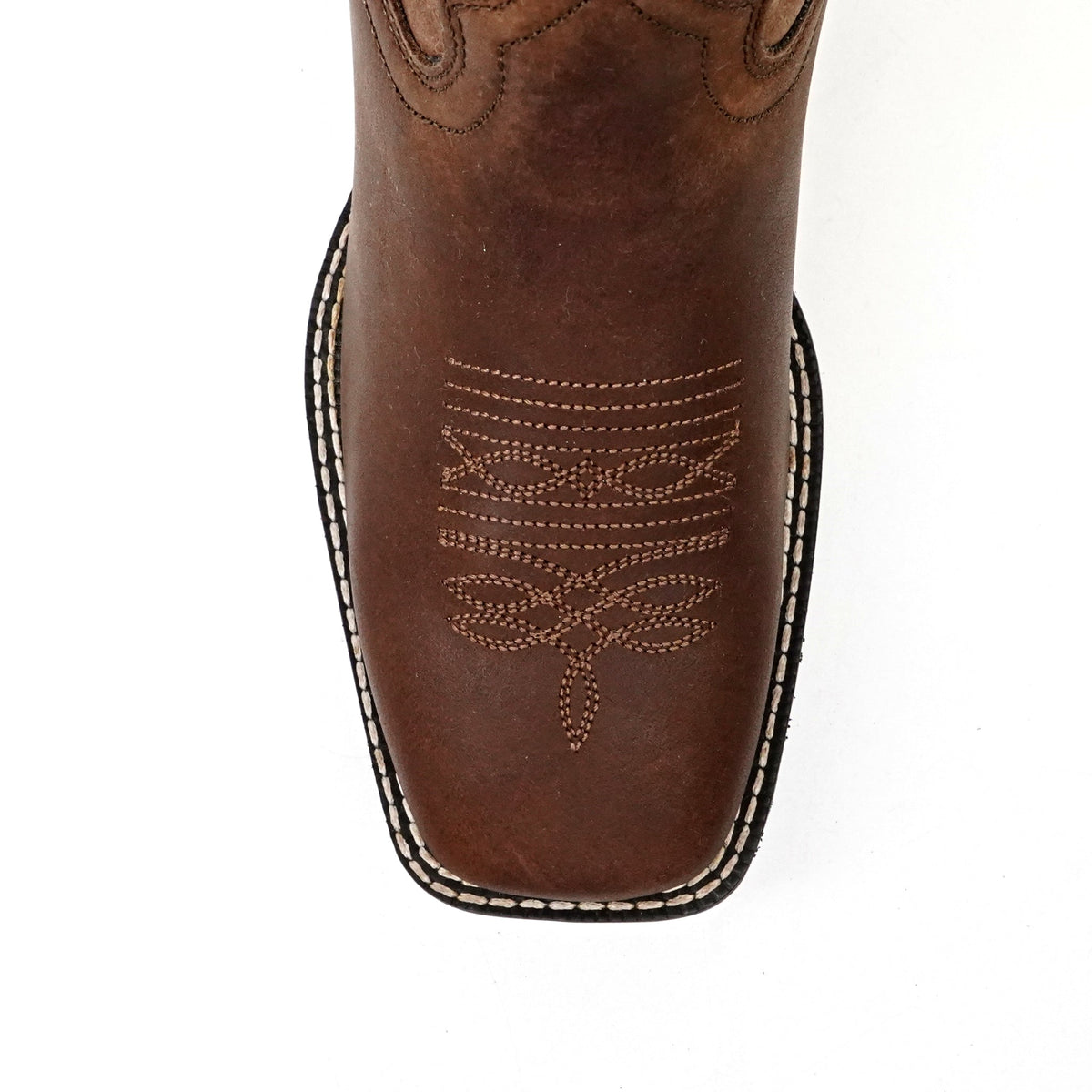 Kids Choco Leather Boots - Slip-Resistant Sole - Square Toe (TCK005) - Gomez Western Wear