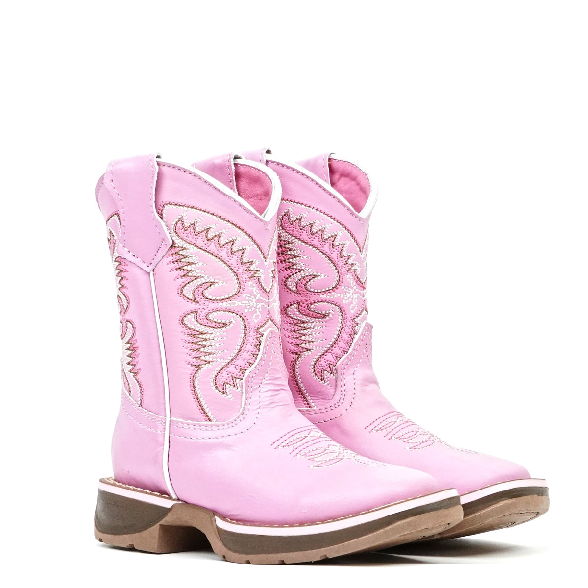 Maurich - Pink Double-Density Sole Boots - Square Toe - Gomez Western Wear