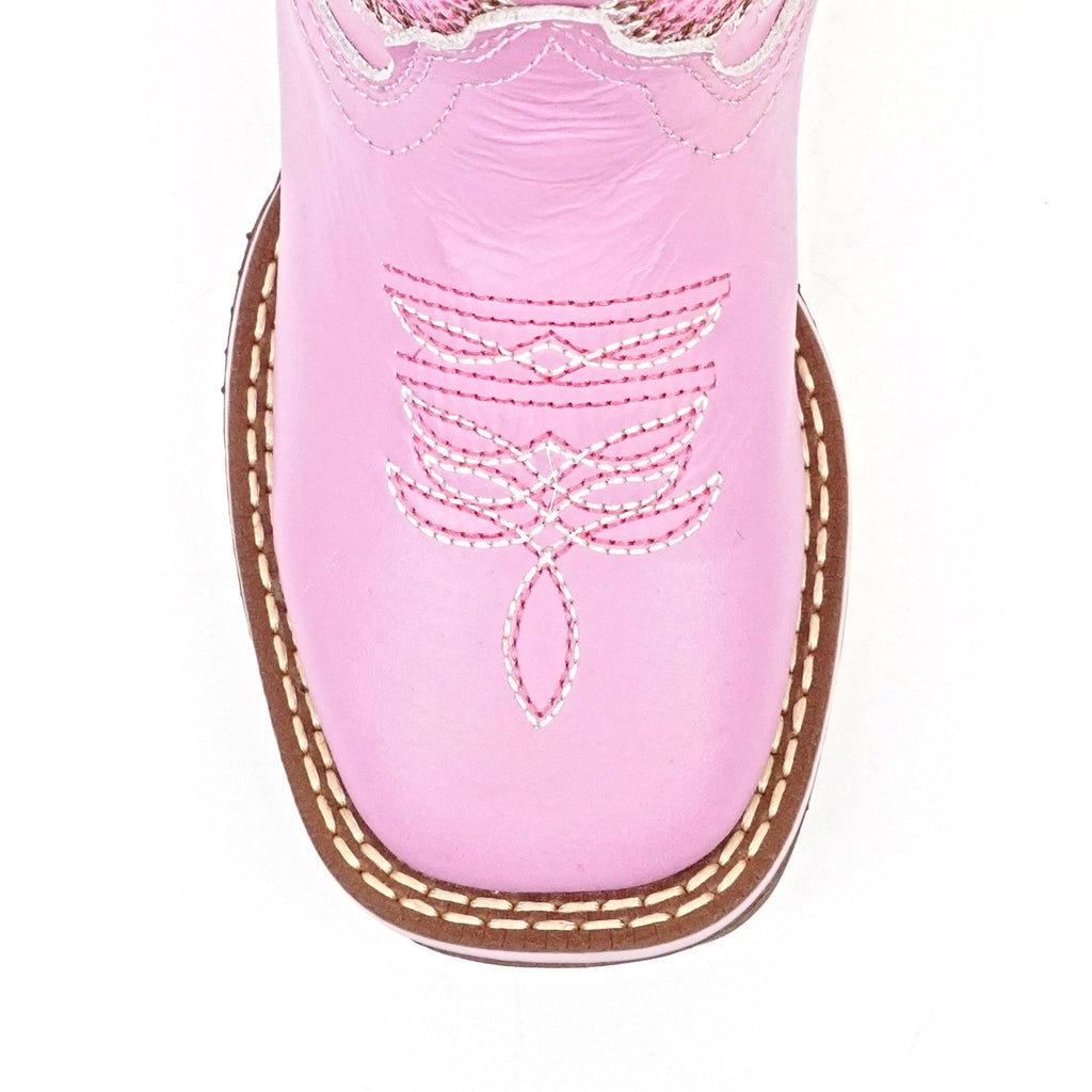 Maurich - Pink Double-Density Sole Boots - Square Toe - Gomez Western Wear