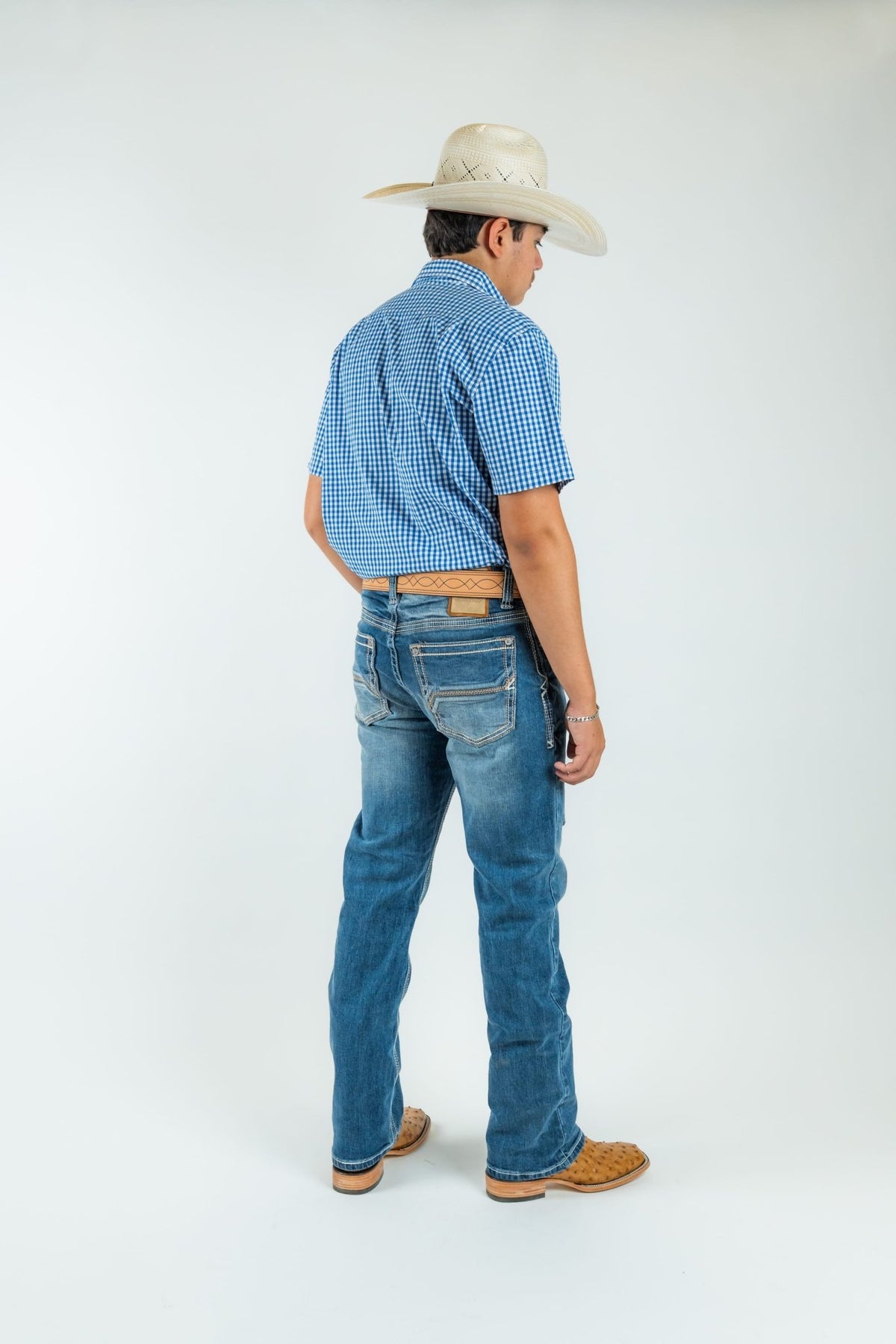 Men's Classic Modern Boot Cut Jeans (W488) - Gomez Western Wear
