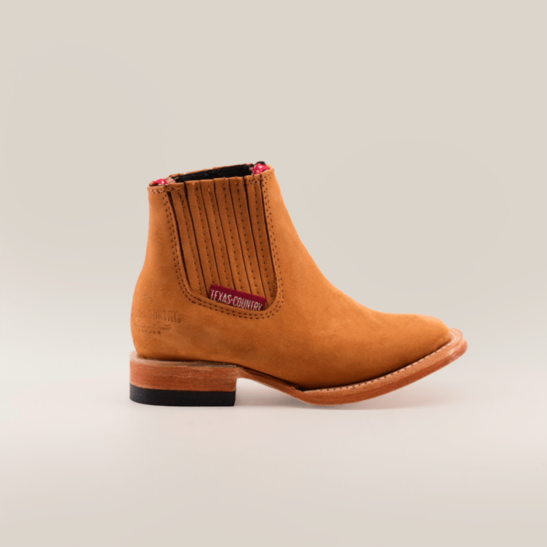 Prime Suede Honey Square Toe - Gomez Western Wear