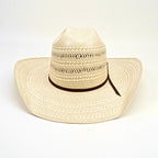 TC Hats - 100X Minnick Straw Cowboy Hat - Two-Tone Double Vented - Gomez Western Wear