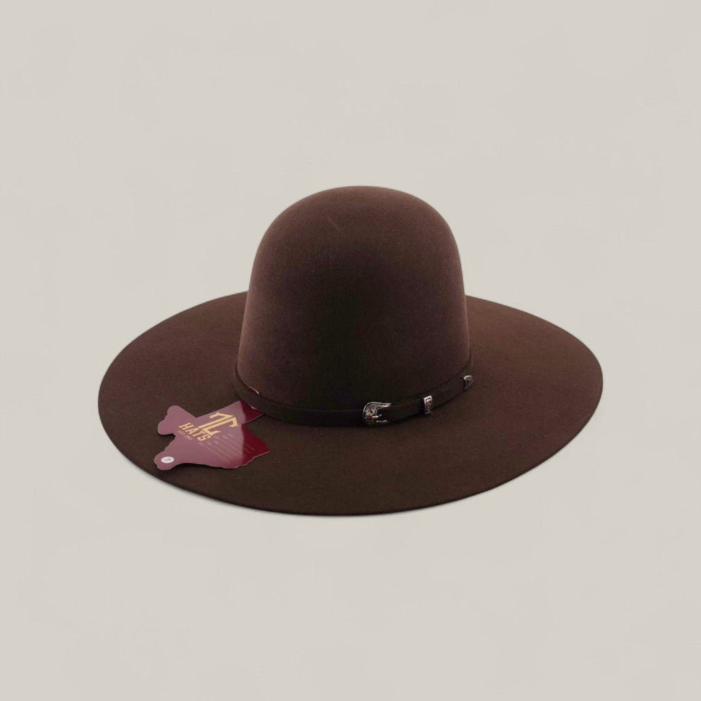 TC Hats - 4X Open Crown Hat - Brown - Gomez Western Wear