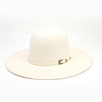 TC Hats Texanas TC 6x Winter White Open Crown Grizzly