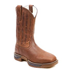 Texas Country - Chocolate Brown Work Boot - Composite Toe (TC005) - Gomez Western Wear