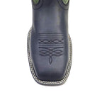 Texas Country - Green & Black Work Boots - Composite Toe (TC008) - Gomez Western Wear