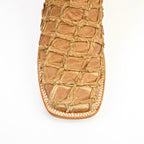 Texas Country Mens Diamond Collection Butch Pirarucu Fish Boots - Orix - Square Toe