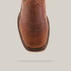 Texas Country - Turquoise Brown Work Boots - Soft Toe (241444) - Gomez Western Wear