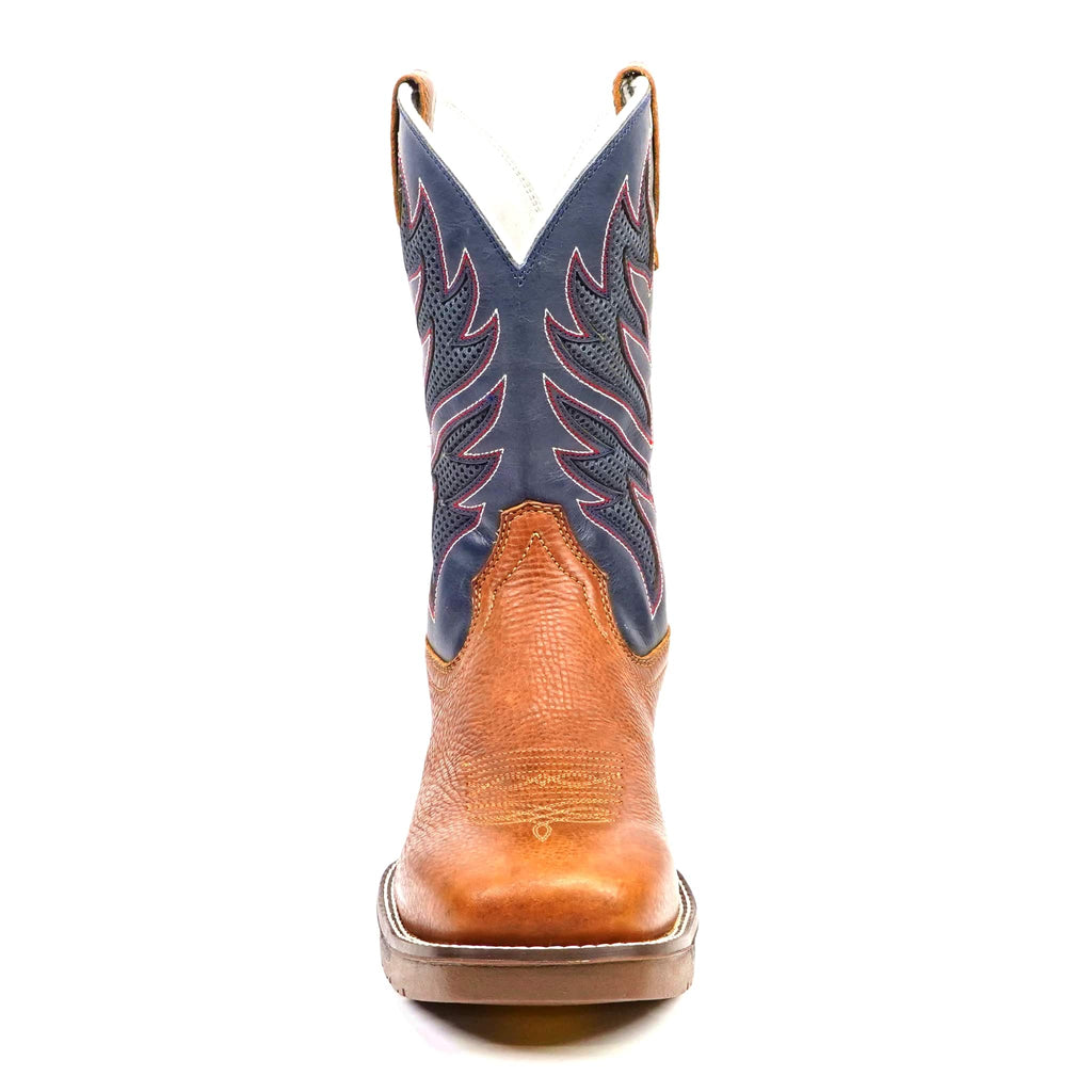 Texas Country - Wings Honey Work Boots - Soft Toe (TC007) - Gomez Western Wear