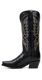 The Miranda - Smooth Black - Gomez Western Wear