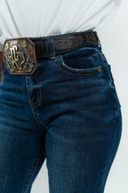 Women's High-Rise Wide Fit Denim Jeans (W2374-WL) - Gomez Western Wear